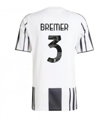 Juventus Gleison Bremer #3 Hjemmebanetrøje 2025-26 Kortærmet